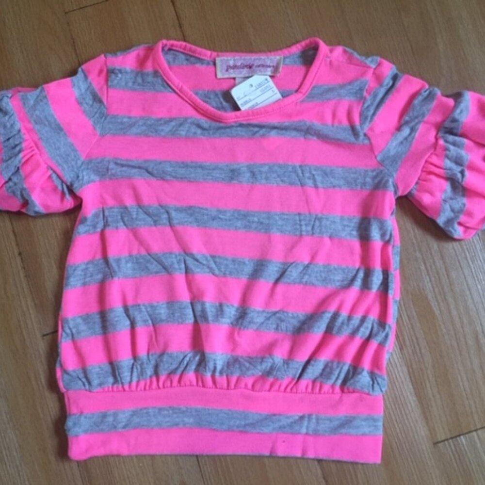 Puff-sleeved t-shirt